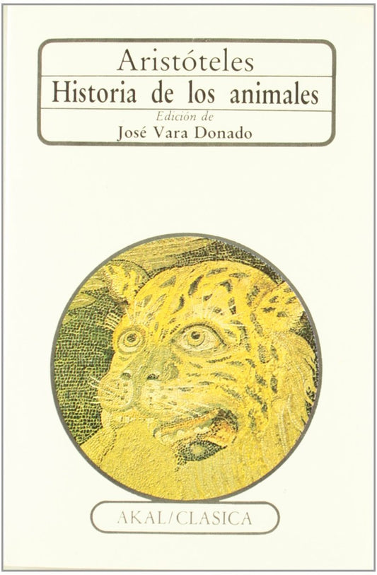 Historia de los animales (Clasica) -  Aristóteles